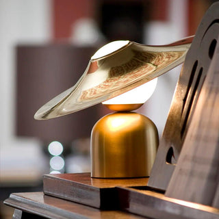 Italon Lampe de Bureau en Laiton Luxe