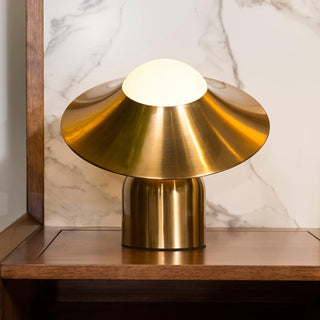 Italon Lampe de Bureau en Laiton Luxe