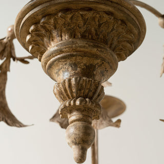 Eirikuvyj Postmodern Luxe Court Bois Métal Lustre