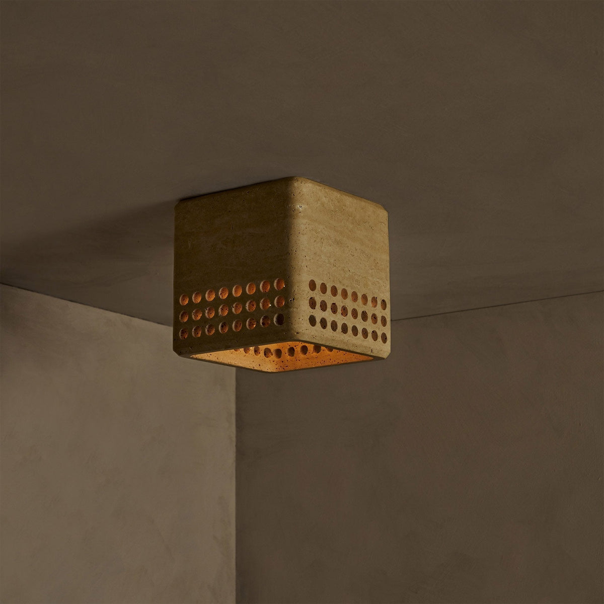Bond Moderne Minimaliste Marbre Plafonnier