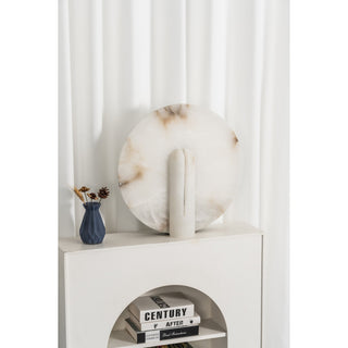 Yavren Lampe de Table en Albâtre