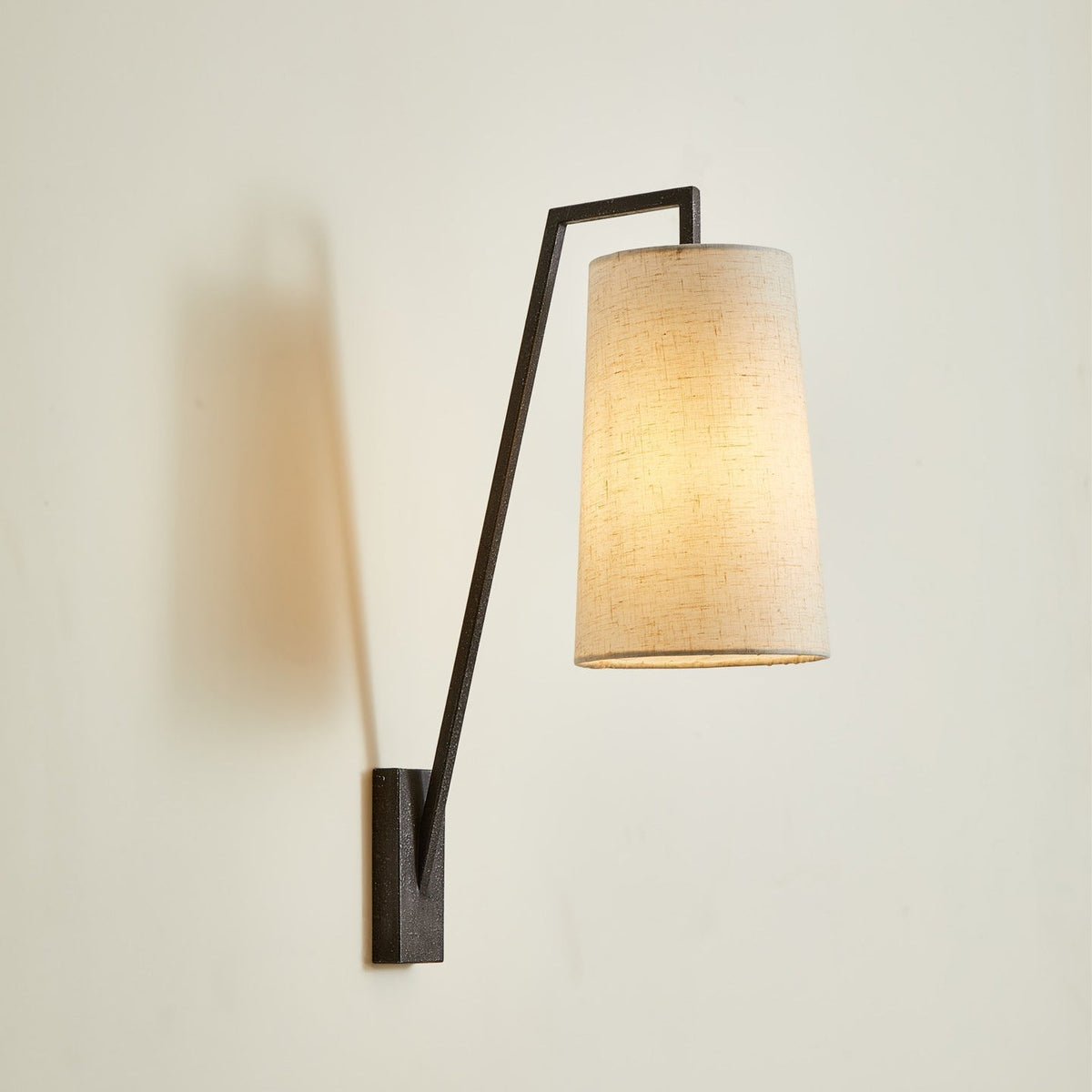 Bonny Wall Light shown with dimensions: W 30cm x H 43cm.
