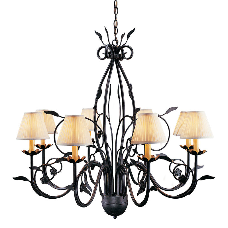 Gloruvyj Individuel Créativité Laiton Tissu Lustre