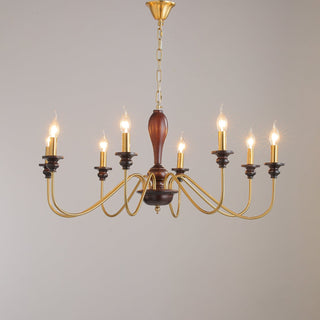 Ilvenan Lustre Vintage Traditionnel Élégant en Bois