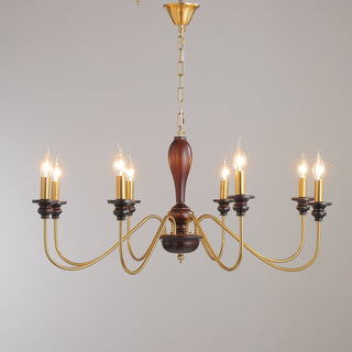 Ilvenan Lustre Vintage Traditionnel Élégant en Bois