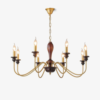Ilvenan Lustre Vintage Traditionnel Élégant en Bois
