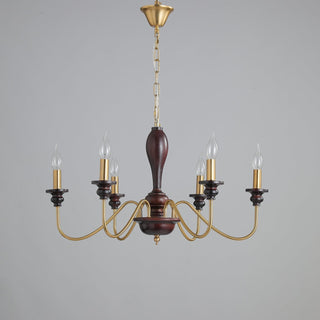 Ilvenan Lustre Vintage Traditionnel Élégant en Bois