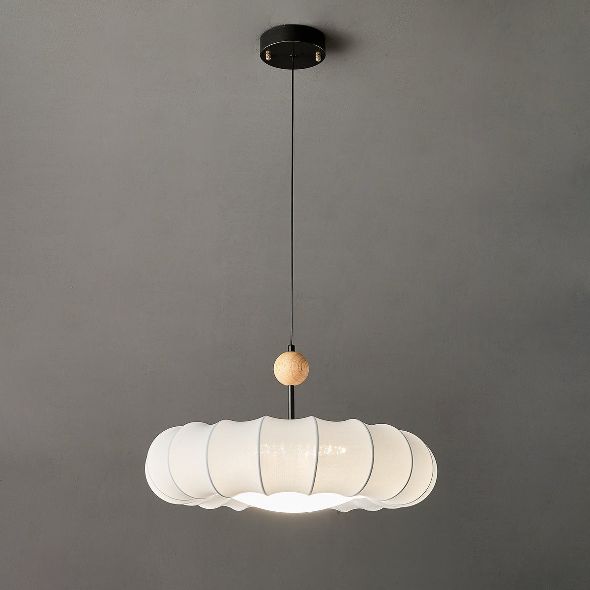 Perrelia Lampe Suspendue en Bois Minimaliste