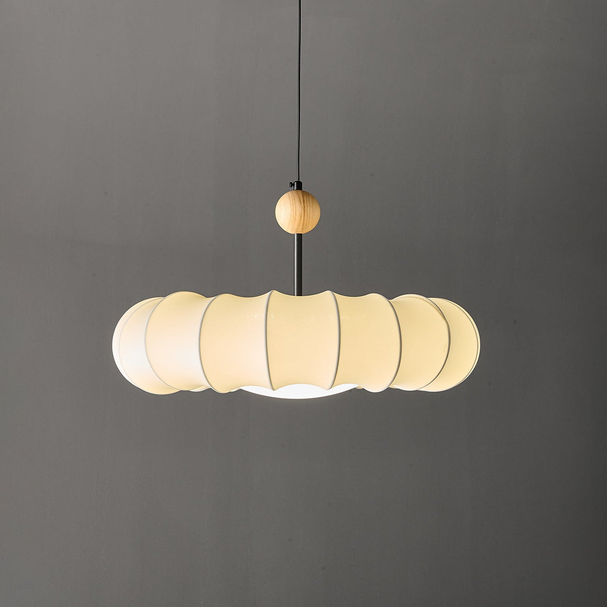 Perrelia Lampe Suspendue en Bois Minimaliste