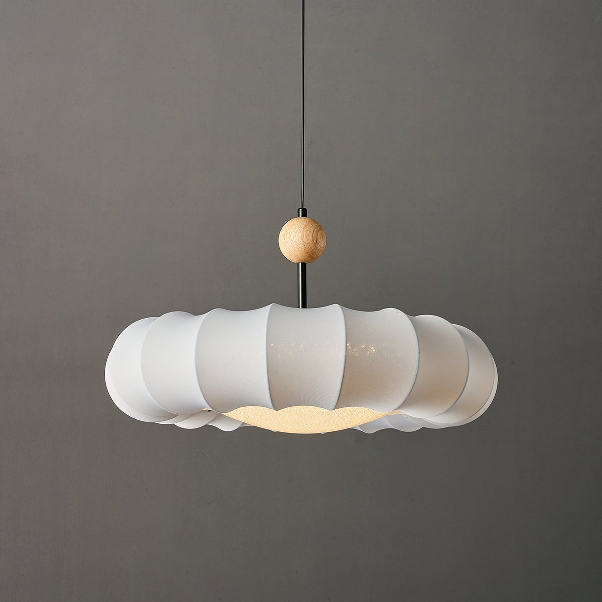 Perrelia Lampe Suspendue en Bois Minimaliste