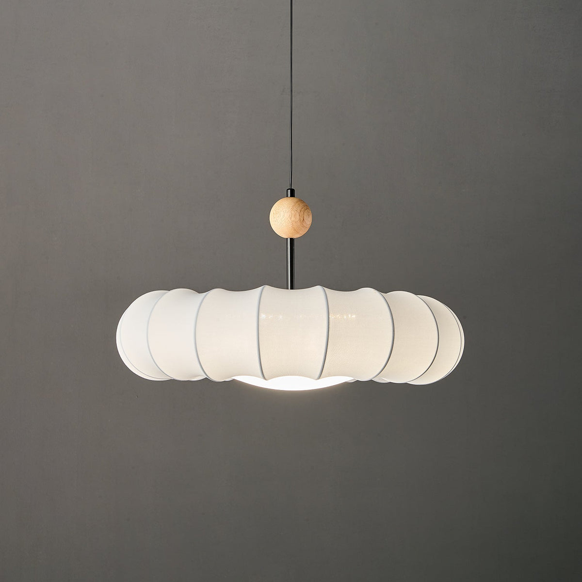 Perrelia Lampe Suspendue en Bois Minimaliste