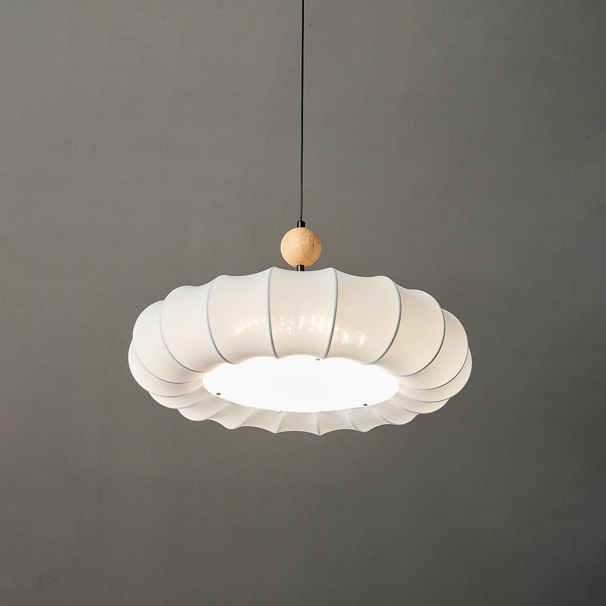 Perrelia Lampe Suspendue en Bois Minimaliste