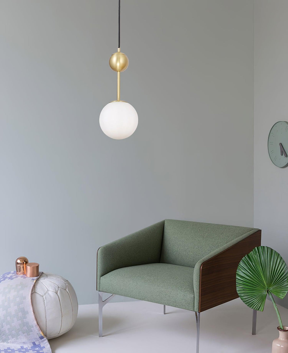 Aviaran Suspension Classique Laiton Verre