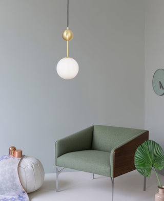 Aviaran Suspension Classique Laiton Verre