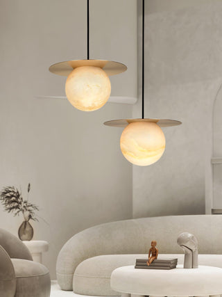 Nyvelyra Suspension Sphérique en Albâtre