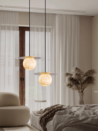 Nyvelyra Suspension Sphérique en Albâtre