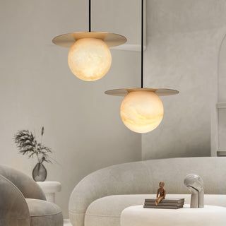 Nyvelyra Suspension Sphérique en Albâtre