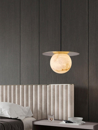 Nyvelyra Suspension Sphérique en Albâtre