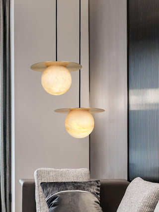 Nyvelyra Suspension Sphérique en Albâtre