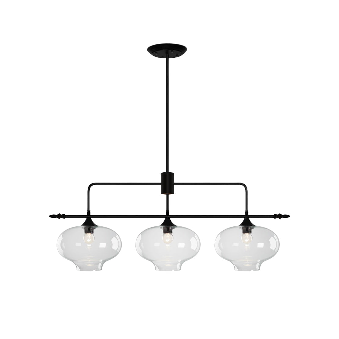 Himinuvyj Moderne Minimaliste Métal Verre Suspension