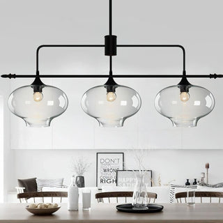 Himinuvyj Moderne Minimaliste Métal Verre Suspension