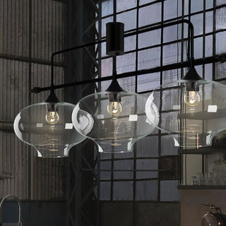 Himinuvyj Moderne Minimaliste Métal Verre Suspension