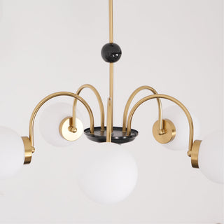 Lustra Lustre Cadre en Tige et Blanc