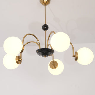 Lustra Lustre Cadre en Tige et Blanc