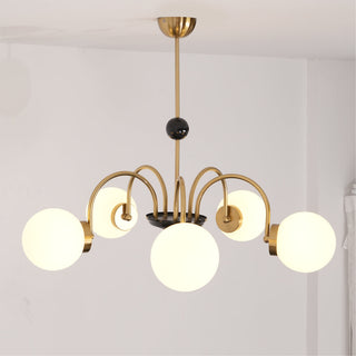 Lustra Lustre Cadre en Tige et Blanc