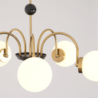Lustra Lustre Cadre en Tige et Blanc