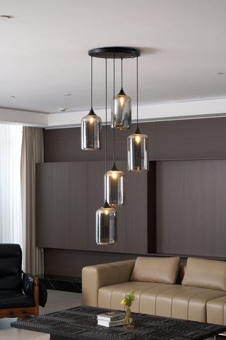 Mirelia Suspension Industrielle en Verre
