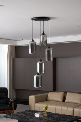 Mirelia Suspension Industrielle en Verre