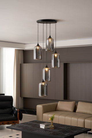 Mirelia Suspension Industrielle en Verre