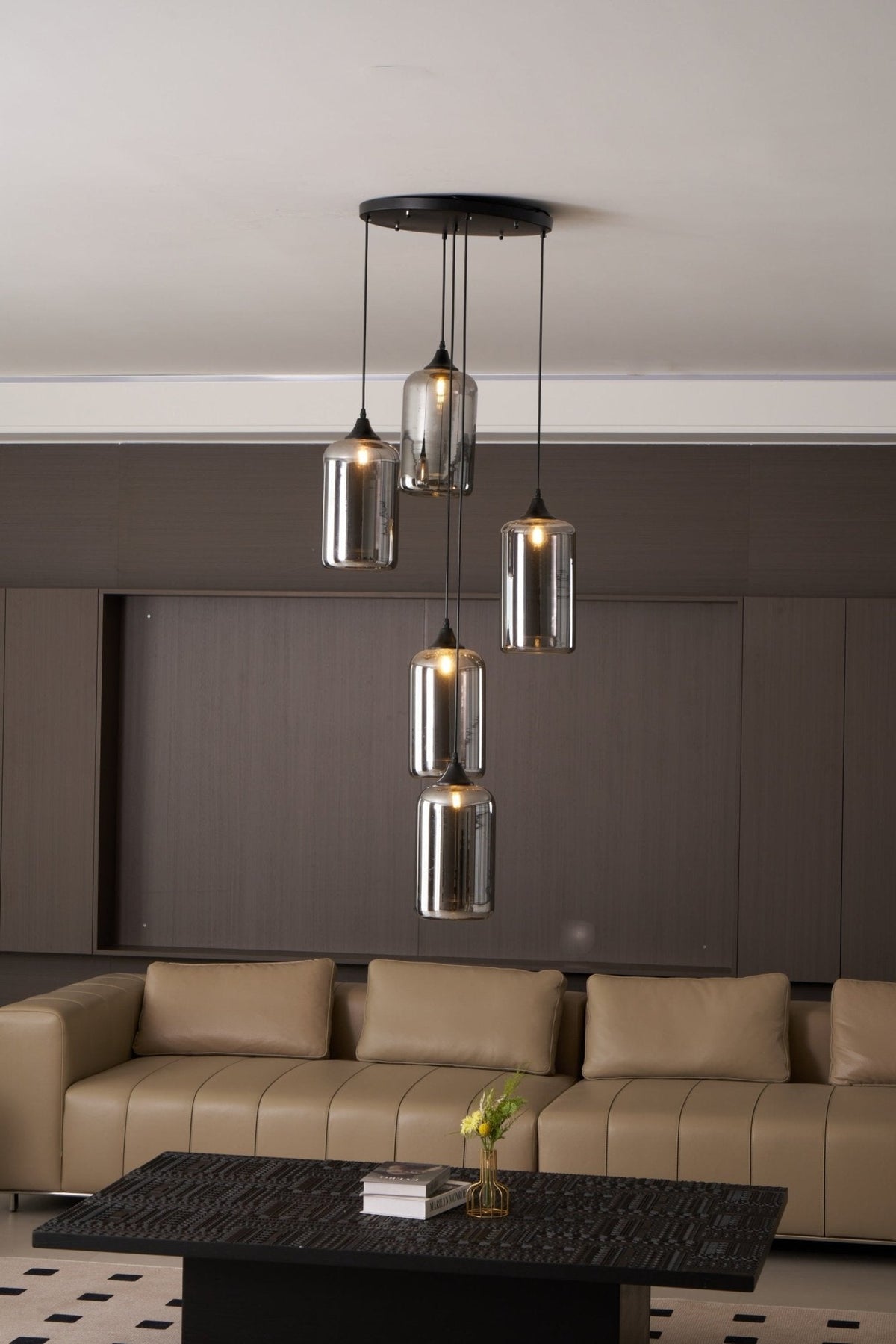 Mirelia Suspension Industrielle en Verre