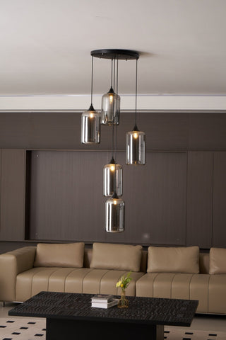 Mirelia Suspension Industrielle en Verre