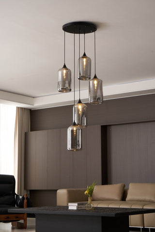 Mirelia Suspension Industrielle en Verre
