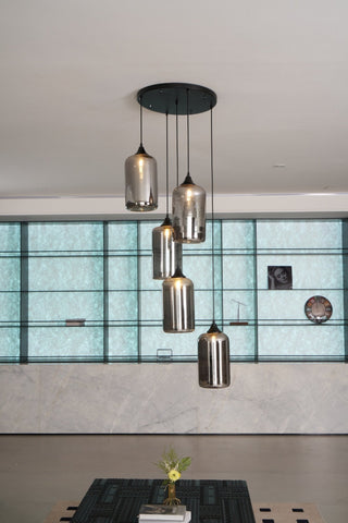 Mirelia Suspension Industrielle en Verre