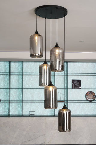 Mirelia Suspension Industrielle en Verre