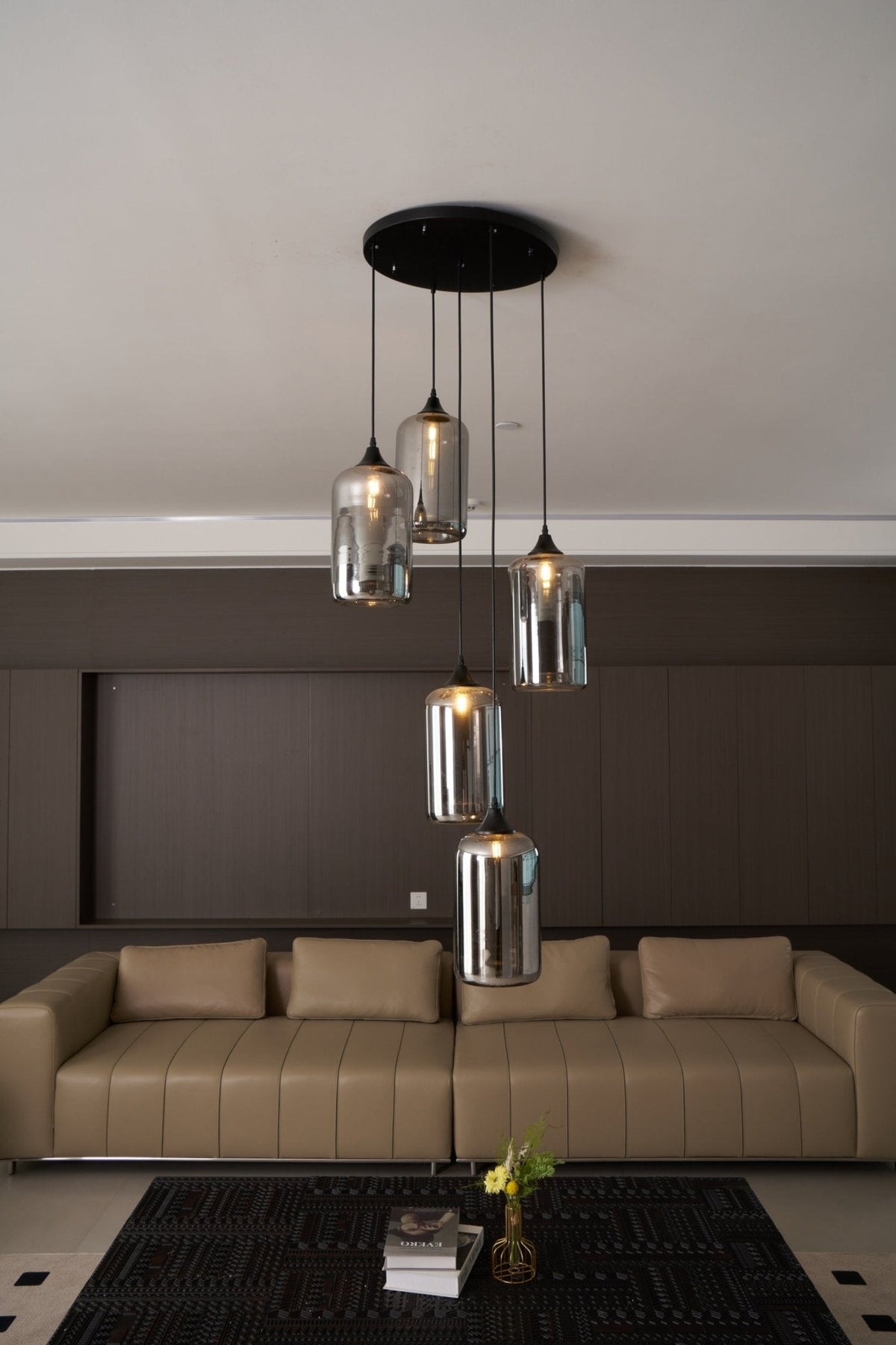 Mirelia Suspension Industrielle en Verre