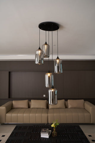 Mirelia Suspension Industrielle en Verre