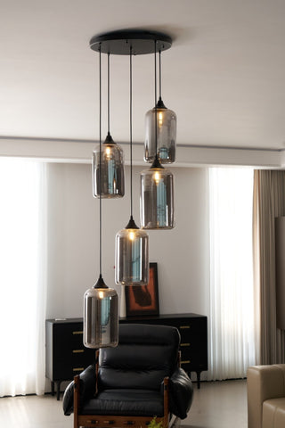 Mirelia Suspension Industrielle en Verre