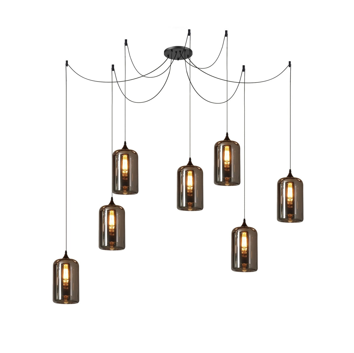 Mirelia Suspension Industrielle en Verre