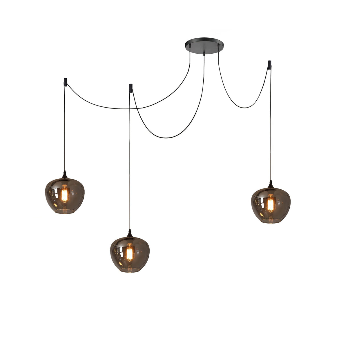 Mirelia Suspension Industrielle en Verre