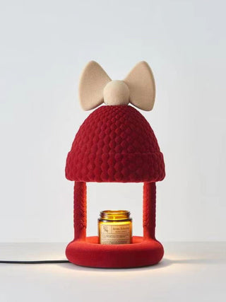 Zarinil Flocked Resin Playful Table Lamp-Neutral Decor