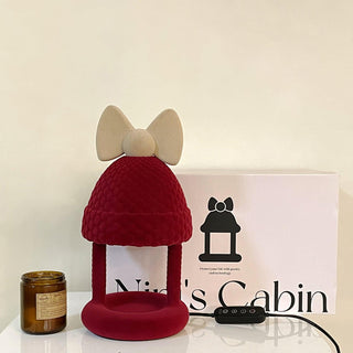 Zarinil Flocked Resin Playful Table Lamp-Neutral Decor