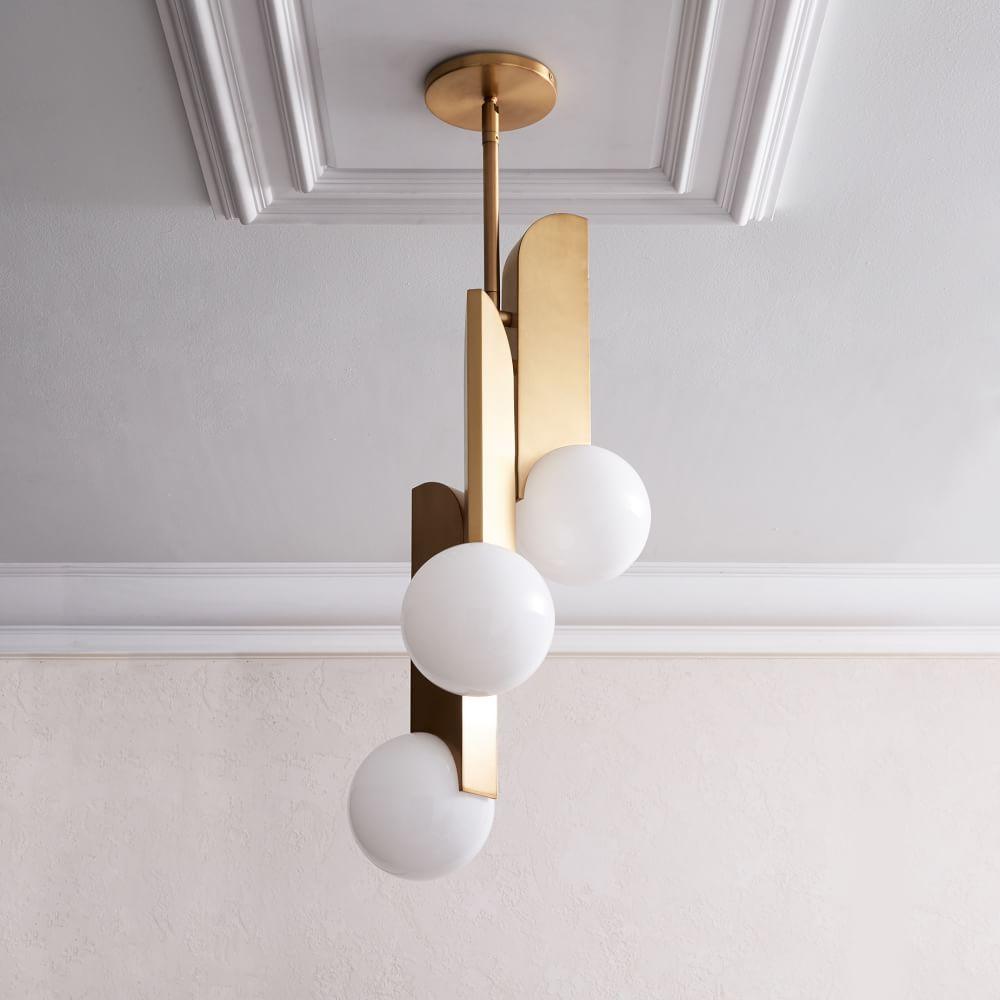 Solis Lustre Suspendu Élégant En Verre
