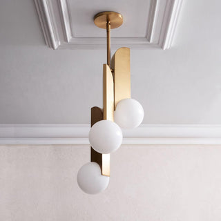 Solis Lustre Suspendu Élégant En Verre