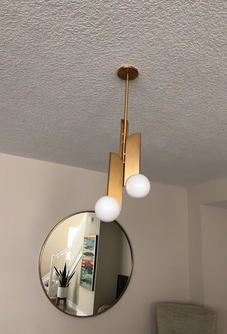 Solis Lustre Suspendu Élégant En Verre