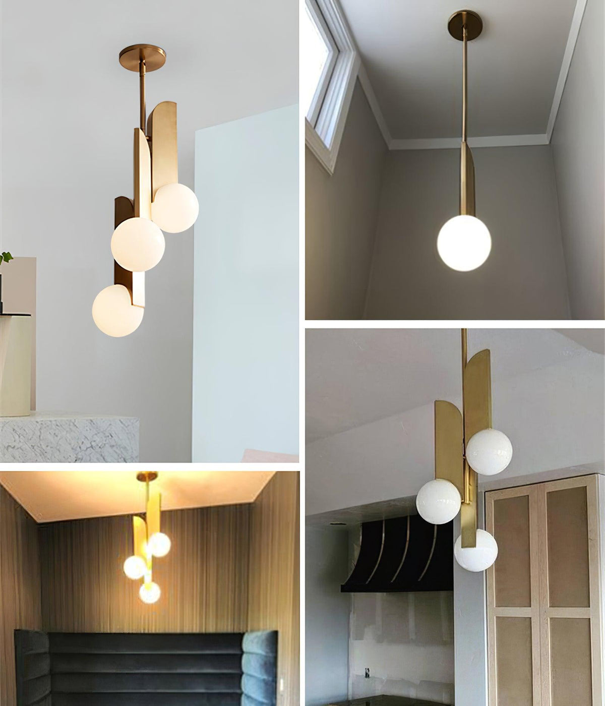 Solis Lustre Suspendu Élégant En Verre