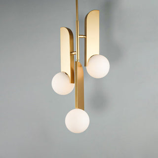 Solis Lustre Suspendu Élégant En Verre